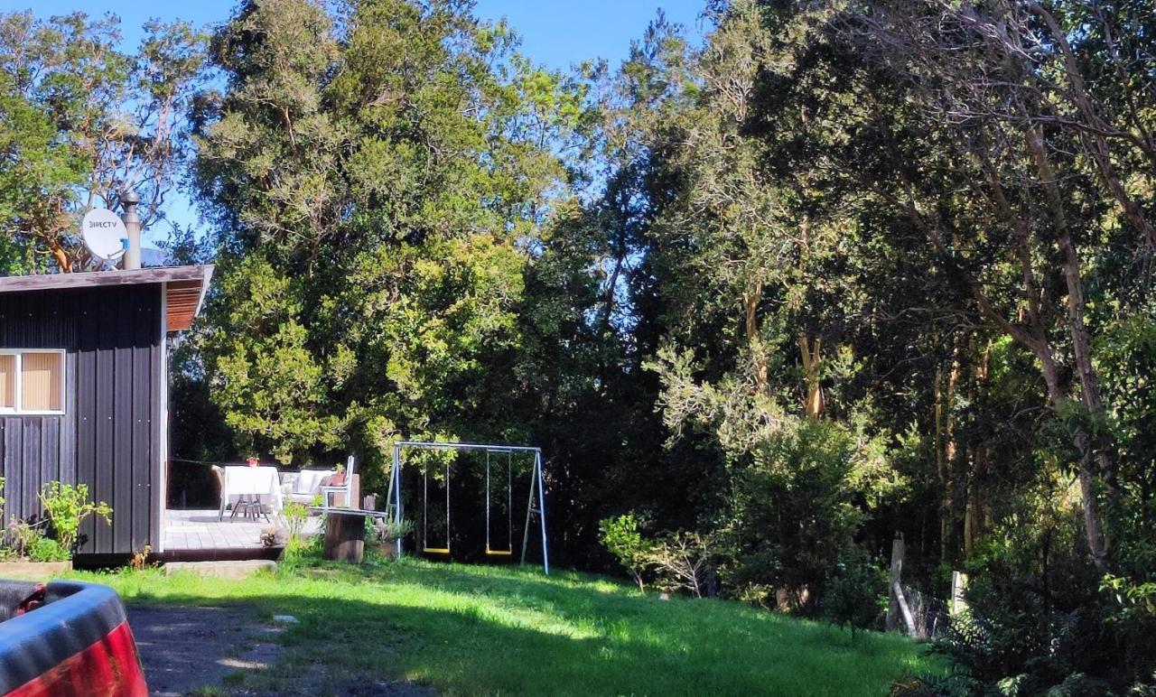 Acogedora Cabana En El Bosque, Acceso Vehiculos 4X4 Cochamo Exteriör bild